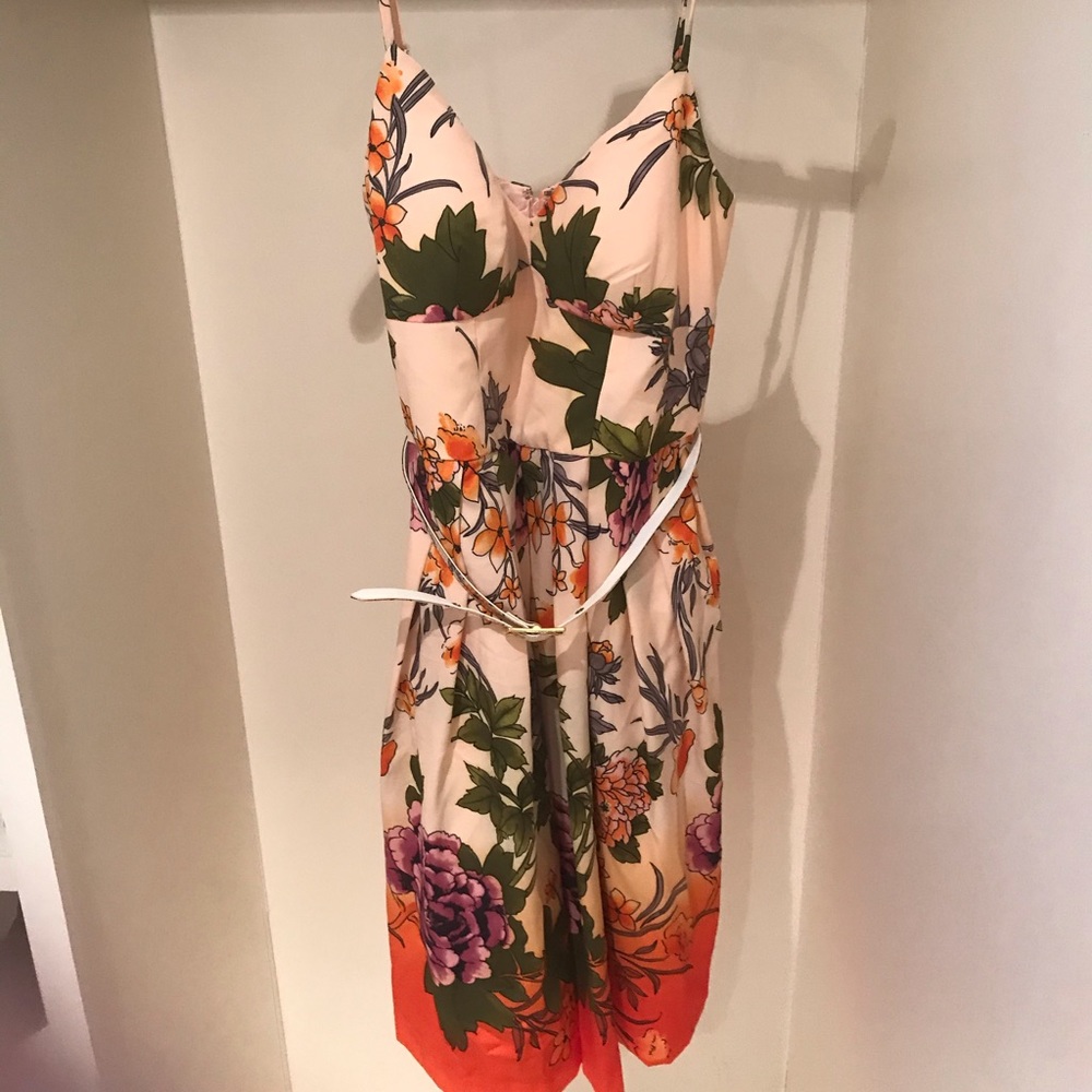 Muse Floral Belted Dress